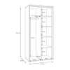 ГАРДЕРОБ WEXLIN 2 WEXS821-M820