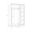 ГАРДЕРОБ WEXLIN 3 WEXS831-M820